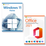 Combo Windows 11 Home + Office 2021 Professional Plus